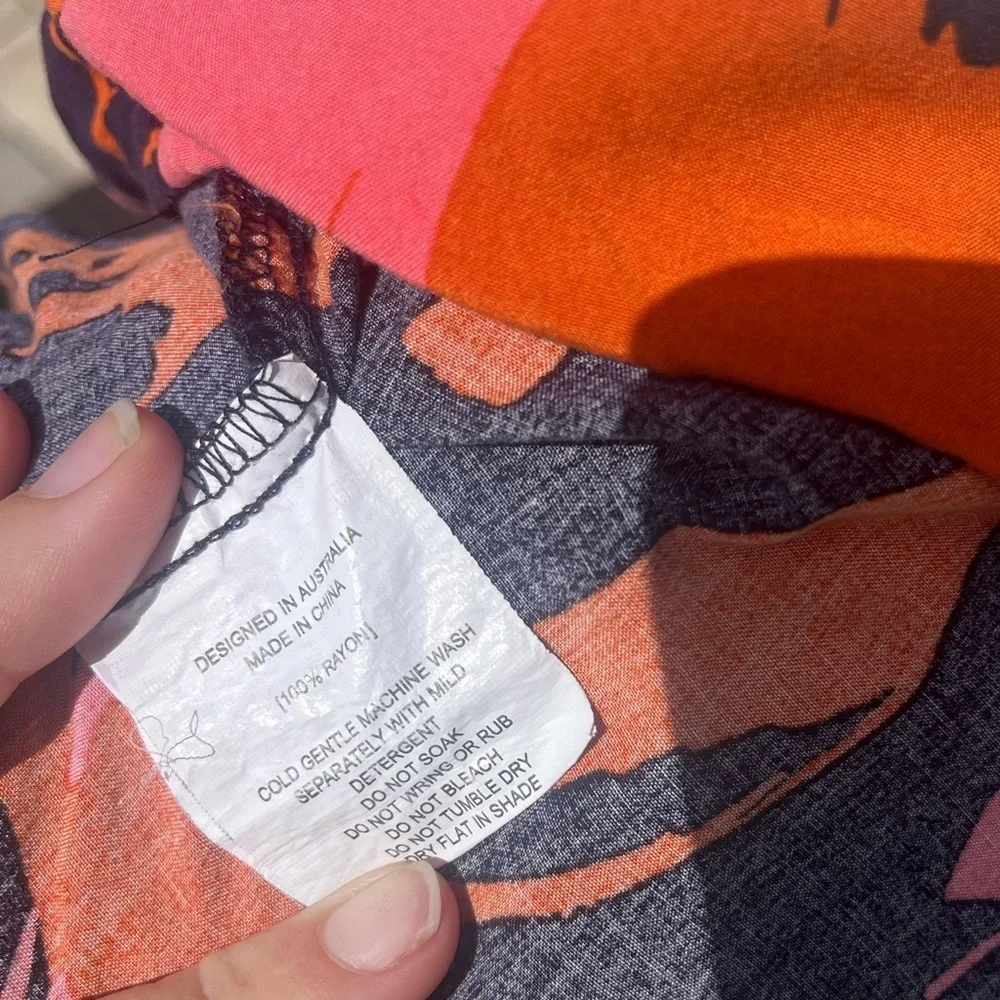 Anthropologie Abel The Label Floral Midi Dress - size medium - Picture 14 of 14